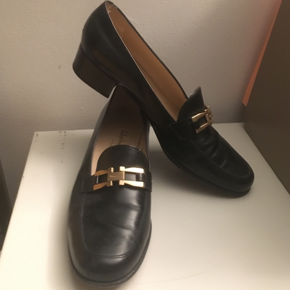 Salvatore Ferragamo Black Women’s Loafers